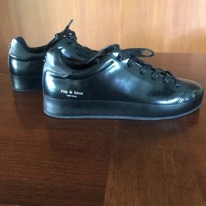 Rag & Bone RB1 Leather Sneakers - NEW